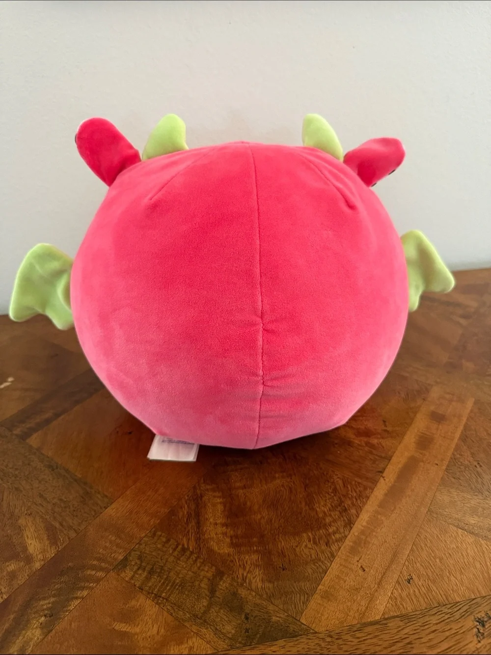 Build-A-Bear Pink and Lime Dragon Plush Accent Pillow